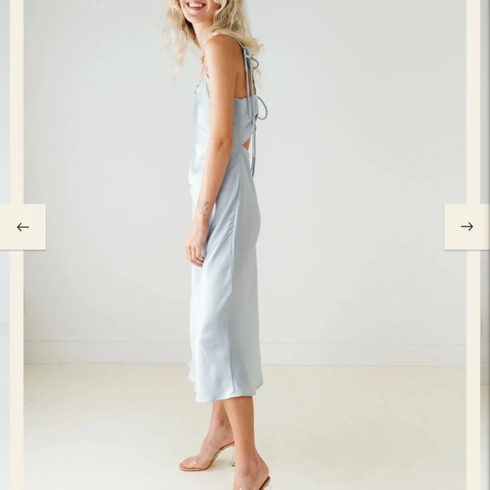 A Bronze Age Heartbreak Slip Dress - Picture 3 of 16